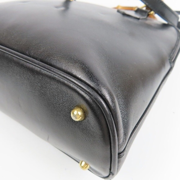 Vintage Gucci Bamboo Leather Crossbody Mini Bag - Picture 7 of 14